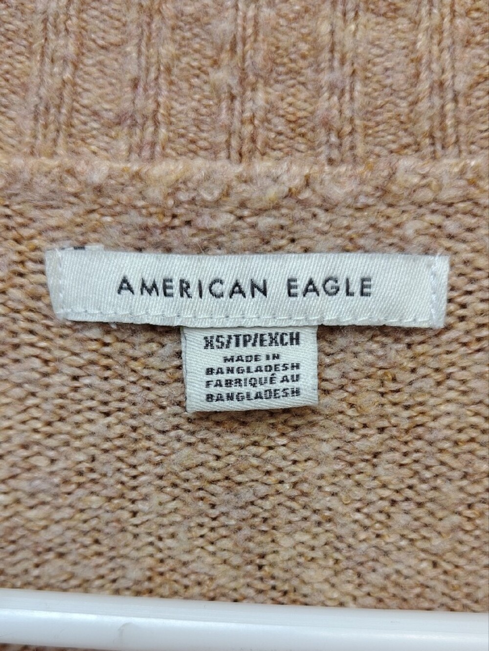American Eagle Outfitters Tan Open-Front Cardigan - Picture 2 of 11